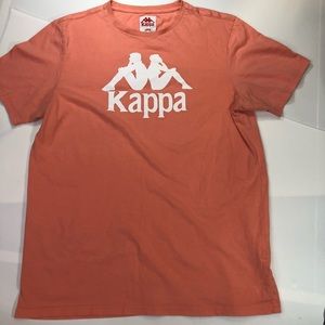 Kappa Womens Large Sized Peach Color T-Shirt Top